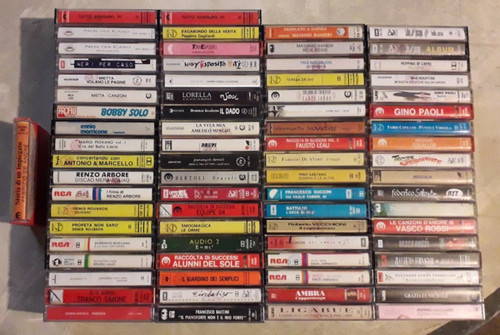 Lotto musicassette musica - 75,