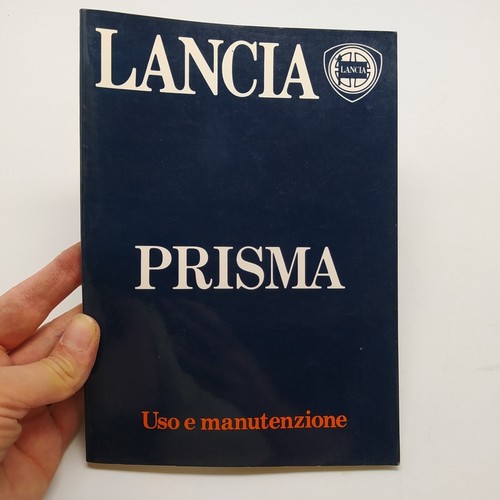 Lancia prisma libretto uso - uso, e