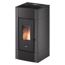 Cadel Stufa pellet 8,5kW CRISTAL 9 T1 Antracite 5 stelle Classe A+ 7025035