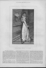 Antica stampa originale storia