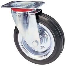 RUOTA A FORCELLA GIREVOLE 80