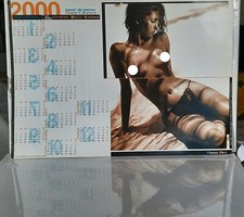 Poster calendario 2000 Pubblicità  FotoRoma, Unico Foglio, ALESSIA MERZ.