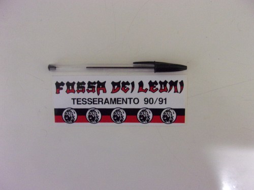 Adesivo ultras milan fossa dei - adesivo,