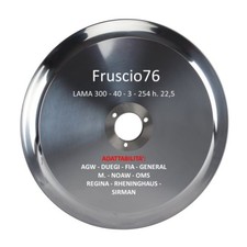 LAMA ACCIAIO per AFFETTATRICE 30 cm - LAMA 300 - 40 - 3 - 254 h. 22,5 - SIRMAN