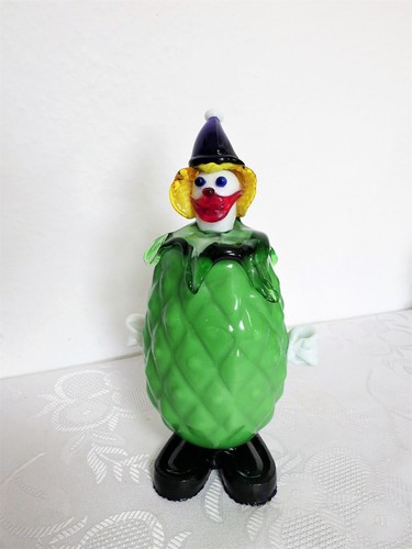 Statua vetro clown - clown,, 26,5