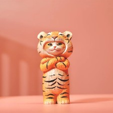 Gatto intagliato 4,1"