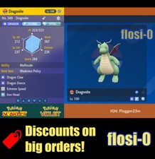 Pokemon Dragonite Lucente 6IV
