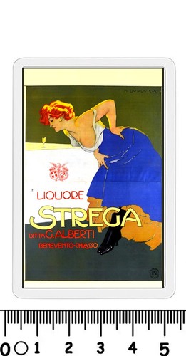 Calamita pubblicitaria liquore - pubblicitaria,