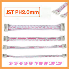 Cavo Fili 2/3/4/5/6/7/8/10 Pin JST-PH Passo 2,0mm Connettore Femmina a Femmina 