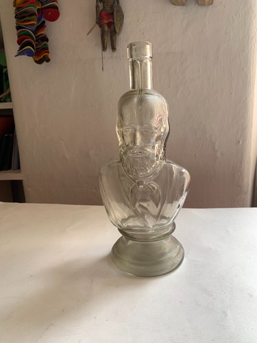 Bottiglia con effige busto - effige,