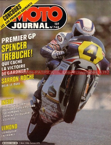 Moto journal 748 suzuki - moto,