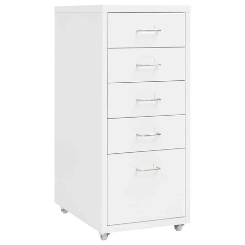 Vidaxl schedario mobile bianco - schedario,