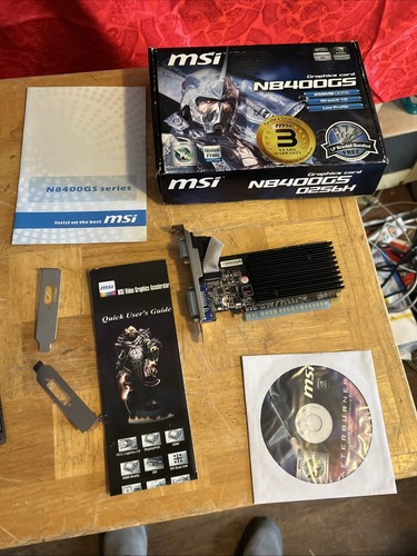 Msi geforce n8400gs pci e - geforce,