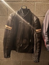 Giubbotto Moto In Pelle