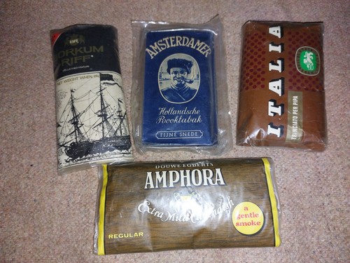 Lotto buste tabacco pipa - da,