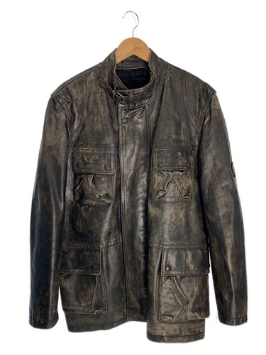 Belstaff leather jacket - belstaff,
