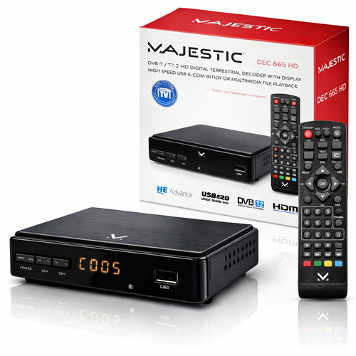 Majestic dec665hd decoder - majestic,
