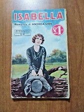 ROMANTICA ECONOMICA SONZOGNO n. 10 (1933) Andrea Gide ISABELLA