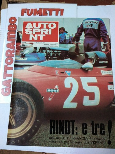 Autosprint anno 1970 - , ~anno