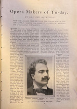 1903 Opera Stars Umberto