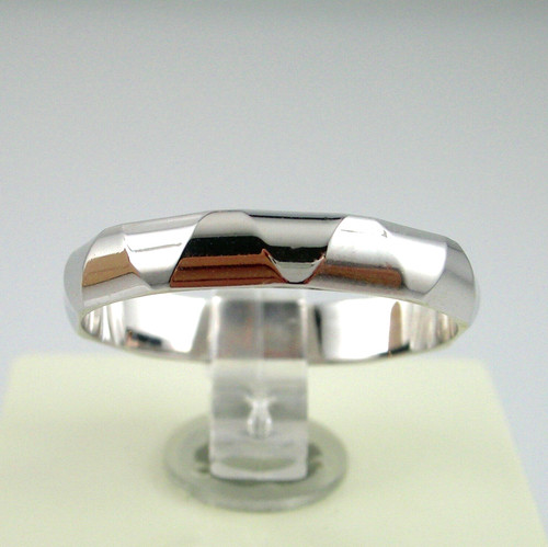 Fede oro bianco 18kt fedina - bianco,