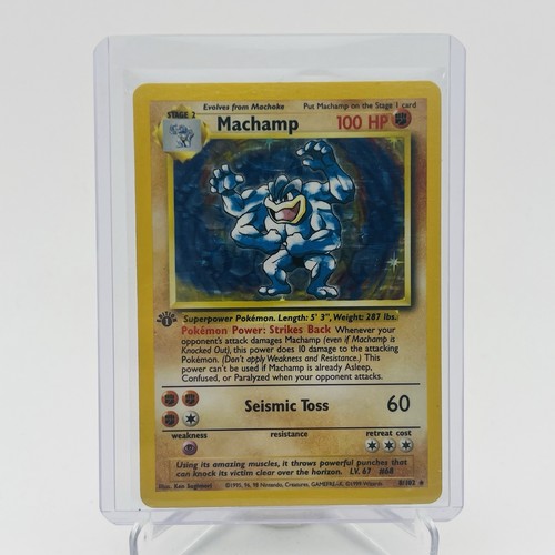 Machamp 102 1st edition - 8/102,