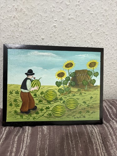 Dipinto olio ivo toplic - dipinto,