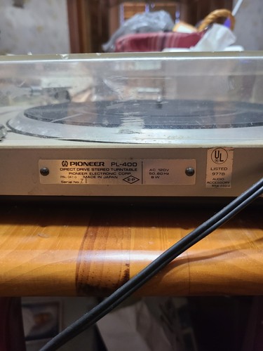 Pioneer 400 turntable - pioneer,