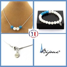 Set Bracciale Collana Perle