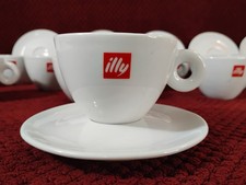 Illy Cup Set, with Red logo