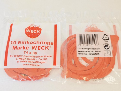 100 weck rr80 - weck, anello