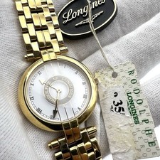 Orologio Longines By Rodolphe  Swiss Made  Design al quarzo vintage NOS 579.005