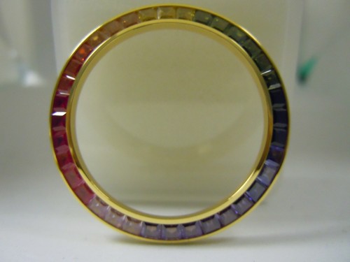 Zircone arcobaleno giallo - arcobaleno,