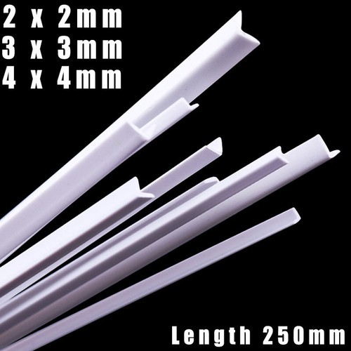 Striscia plastica abs angolo - abs, angolo-l