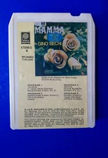 ? CASSETTA STEREO 8 GINO BECHI MAMMA MUSICA NAPOLETANA MELODICA POPOLARE RARO?