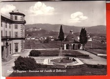 CARTOLINA  BORGO A  BUGGIANO  B/N  VIAGGIATA 1965 CASTELLO BELLAVISTA OCC