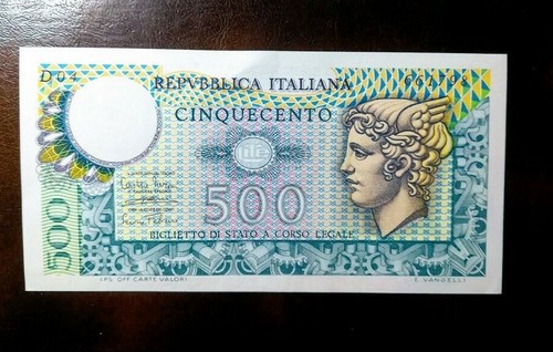 Vecchie 500 lire banconota - 500,