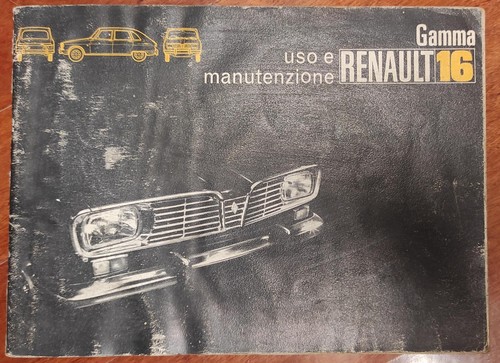 Libretto uso manutenzione - uso,