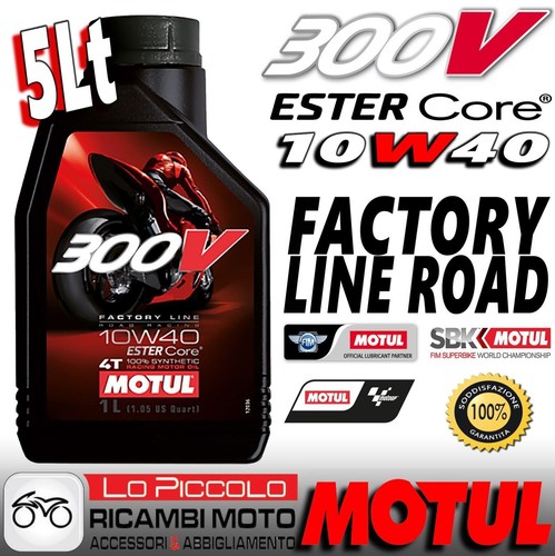 Litri olio motore - motul, 300v