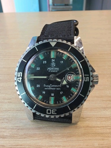 Orologio vintage mortima super - orologio,