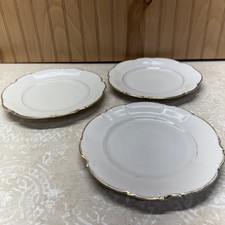 Hutschenreuther Gelb Bone China Bowl Anti White Geld Rim Bavaria Germany US Zone