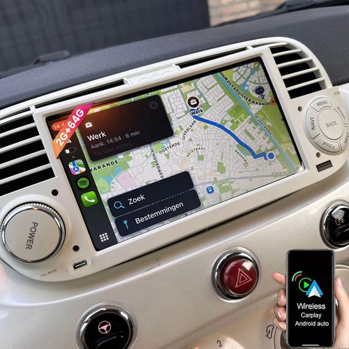 Carplay per fiat 500 - carplay,
