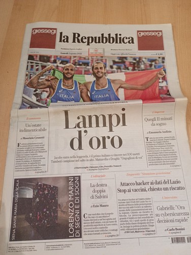 Repubblica giornale - la,