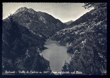 Dolomiti-Valle di Cadore m.840 - Lago artificiale sul Boite    22/7/1954