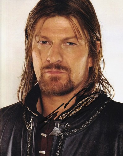 Sean bean autografo firmato - autografo,