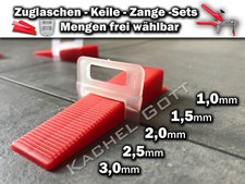 Sistema di livellamento linguette di trazione piastrelle piano sistema ausilio per la posa cunei 1-3 mm linguette