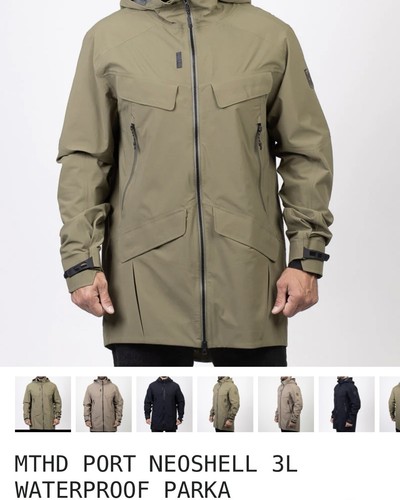 Mthd port neoshell parka - mthd, 3l