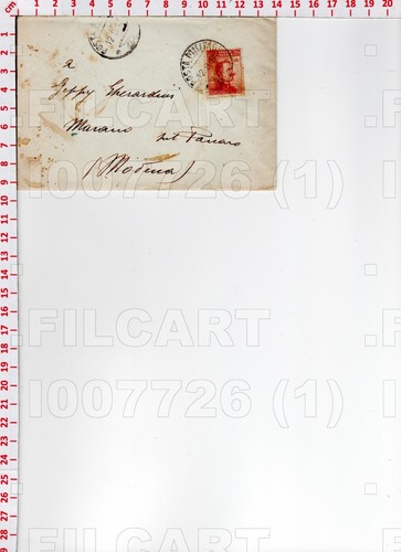 I7726 lettera posta militare - lettera,