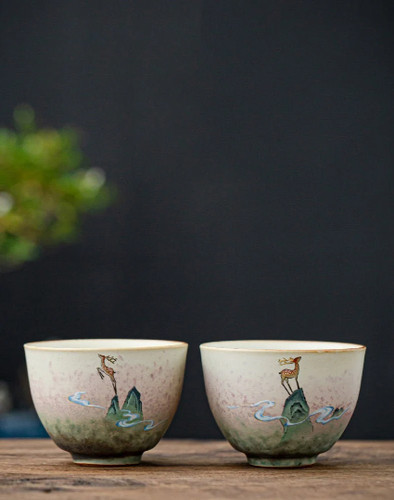 Set tazza tè ceramica - tazza, in