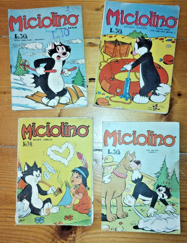 Lotto miciolino anni da - 4, 50